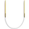 Seeknit KA56763 - Ferri circolari per lavorare a maglia, in bambù, 30 x 4 mm, colore: Beige