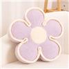 Kcvvcr Cuscino a forma di fiore, morbido cuscino da pavimento a forma di fiore, cuscino decorativo per divano, letto (35 cm, lavanda)
