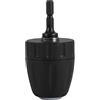 Pjeghbvop Cacciavite esagonale per trapano, chiave a bussola, adattatore per mandrino, filettatura 3/8-24UNF, diametro 40 mm, altezza 50 mm, set di bussole per avvitatore a percussione