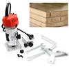 RANZIX Fresatrice elettrica a mano 220 V per legno, fresatrice verticale per falegnameria, strumento per intagliare legno, decorazione fai da te, taglio ad arco elettrico, artigianato e fai da te