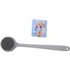 BELLIFFY Spazzola Da Doccia Silicone Con Manico Lungo Spazzola Per Schiena e Resistente Accessorio Per Pulizia e Massaggio Corpo Silicone Per Bagno Facile Da Riporre Con Gancio