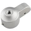 Hyxodjy Camion Hardware Gancio Palo di Bandiera Camion con Puleggia in Nylon Pennone Top Accessori Portatile per Bandiera per Carichi Pesanti Stazionario per Sostituire la Ruggine Danneggiata (Argento)
