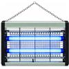 WENZO Lampada Antizanzare 6W LED UV - Ammazza Zanzare Elettrico e Antimosche con Vassoio Estraibile - Killer Insetti per Casa, Cucina, Balcone e Terrazza - Copertura fino a 30 m² (6, Watt)