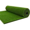 Generico Prato Sintetico spessore 20 mm, Erba Artificiale Tappeto Erboso Realistico Drenante per Giardino, Balcone, Terrazzo, Resistente, Facile da Posare, Uso Esterno, Interno, Larghezza 1 o 2 metri