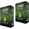 Emeraldgreen Emerald ELEGANCE, Semi per Tappeto Erboso e Prato Ornamentale Fitto e Uniforme, Verde Intenso per Aree Ombreggiate, Alta Qualità (2, Kg)