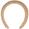 Solida Cerchietto imbottito con strass oro Cerchietto 1 pz.