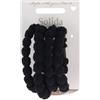 Solida Elastico per capelli Bubble nero Elastico per capelli 4 pz.