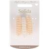 Solida Spiralhaargummi mit Perle gold Elastico per capelli 3 pz.