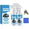 DzaiCrkwd Car Rust & Iron Particle Remover Spray, Fast-Acting Metal Surface Cleaner, Heavy Duty Rust Dissolver, Fast Acting Rust Remover Spray for Cars, Chains, Stainless Steel, Multi-Surface Cleaner (2)