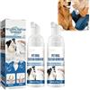 AFGQIANG Rimozione del tartaro dentale per animali domestici, spray per rimuovere il tartaro orale per animali domestici, spray orale per la pulizia dei denti dei cani, spray di cura della schiuma dentale per