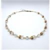 Coeur de Lion Collana GeoCUBE® Iconic Nature oro-bianco - MULTICOLOR