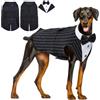 Hjyokuso Vestiti Per Cani, Abito Smoking Per Cani, Papillon Cane, Costume Cane Per Cani Di Taglia Piccola Media Grande, Vestito Natale CaneVestito Cane Per Compleanni Matrimoni e Halloween - (S-2XL)
