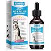 JWUOCBF Glucosamina per Cani, integratore Liquido dell'anca e delle articolazioni per alleviare Il Dolore per Cani, Supporta la Salute delle articolazioni, dei Muscoli e dei legamenti