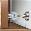 Flintronic Fermaporta Magnetico, 1 Pezzi Ferma Porta da Pavimento, Con 3M Autoadhesivos, Fermaporta a Doppio Scopo Con, per Ufficio, Hotel, Camerette, Bagno, Balcone, Cucina(Verde Antico)
