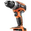AEG BSB18C2-0 Trapano a Percussione 18V, Batteria Non Inclusa, Lunghezza di 191mm, 2 Velocità: 0-450/0-1800 rpm, 50 Nm (2.0 Ah) / 60 Nm (4.0 Ah) di Coppia Massima, Mandrino di 13mm