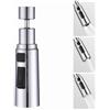 Doukesh Aeratore Rubinetto Cucina,Rompigetto Rubinetto Cucina Può Girevole a 360°,Aeratore con 3 Modalità Flusso Dacqua,Aeratore Rubinetto Lavello per Rubinetto Cucina e Bagno,Risparmio IdricoFiltro,M22