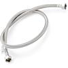 Home Range 1x Tubo Flessibile Approvato WRAS 1/2 x 1/2 BSP (900mm | 4 Lunghezze Disponibili) Raccordo per Rubinetti di Bagno, Cucina, WC - Durevole, Senza Perdite, Connettore per Acqua Calda e Fredda