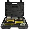 LED LEDS KIT MARTELLI E TASSI DA CARROZZIERE RIPARAZIONE AUTO CON VALIGETTA SET 7 PEZZI