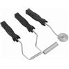 Haosie 3pcs Strumenti Rotoli in Fibra di Vetro, Rullo Debuller Resina, Fibra di Vetro in Lega di Alluminio, Bubble Paddle Roller Kit per Resina Composita Decorazione Casa