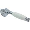 Invena PLUMBING4HOME Nostalgia retrò Vasca da Bagno d'Epoca Doccia Testa massiccia in Ottone Cromato da 1/2BSP