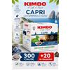 Kimbo 300 CIALDE + 20 IN OMAGGIO CAFFE' KIMBO MISCELA CAPRI - SPEDIZIONE GRATUITA