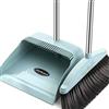 woyufen Set Scopa e Paletta con Manico Lungo Verticale e Paletta con Manico con Pettine dentato per Cucina, casa, Ufficio, Pulizia Pavimenti