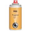 KREUL 800150 - Fissativo, bomboletta spray da 150 ml, pellicola protettiva altamente trasparente e non lucida per disegni a gesso, carboncino e pastello, nonché per tempere e acquerelli