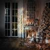 ECD Germany Albero LED 150 cm Con 360 LED Bianco Caldo Decorazioni di Natale Albero Luminoso Con Timer Per Interni Ed Esterni IP44 Albero Decorativo Illuminato Con Luci Per Natale Rami Flessibili
