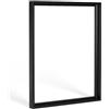 Bildershop-24 - Cornice per fughe ombreggiate Lemgo, Nero (Opaco), 50 x 70cm