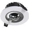 SINCELIGHT Lampada LED a Soffitto con Sensore di Movimento PIR, 12W Faretti Incassati per Fori da Φ75mm, Accensione/Spegnimento Automatico, Attivazione a Movimento, Bianca Calda 2700K, 1 Pezzo
