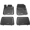 MTM Tappetini Gomma per Renault Twingo II 06.2007-07.2014 Design a Vaschetta, su Misura con Bordi Rialzati cod. 3D 5659