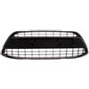 Generico Griglia Paraurti Anteriore Centrale Nera Con Cornice Con Tappo Copri Gancio Cromata Traino Compatibile Per Fiesta Mk Vi Modello Dal 12/2008-12/2012 Codice Originale 1766625