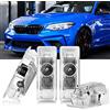 Tenatu 4 Pezzi Compatibile con Luci Proiettore Porta BMW per Serie 1 2 3 4 5 6 7er M GT X1 X3 X4 X5 X6, Luci Portiera Auto illuminazione d'ingresso, Luce LED di Benvenuto accessories