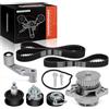 Frankberg Cinghia Dentata Auto Con Pompa dell'acqua Benzina Compatibile con B.o.r.a Variante 1J6 1.4L 2001-2005 Golf IV Variante 1J5 1.4L 1999-2006 Replace# KP15565XS-1