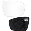 Mingke Vetro Specchio Retrovisore Riscaldabile Lato Destro per VW UP 2011-2016 Seat Mii (KF1,KE1) Skoda Citigo Rapid 2011-2019