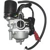 OUSDUO Filtro Aria Carburatore Da 19 Mm Adatto Per MALAGUTI Per Centro 50 Per Ciak F12 F10 Per Phantom 50 AC LC F15 Per Firefox 50 LC Per Yesterday 50 2T