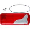 KINGVANS Ricambio destro lato passeggero parabrezza posteriore corto copertura fanale posteriore vetro per camion Iveco Stralis X-way S-way T-way