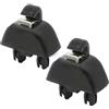 KACEPAR 2 ganci per aletta parasole auto, clip di ricambio per AU&D1 A1 A3 A4 A5 Q3 Q5 B8 S5, parti di riferimento: 4F0857561, 4F0857563, 8U0857562, 6R0857561