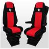 SABA Coprisedile Auto per Volvo FH4 , 1 cinghia, Rosso