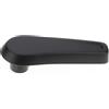 Briny River Leva Di Regolazione Lombare Nera Maniglia Dello Schienale Del Sedile 5N0881236D9B9 Compatibile Con Skoda Octavia 5E MK3 VW Tiguan 5N