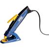 RAPID EG Pen Incollatrice per colla a caldo in stick da 7mm, a forma di penna, per decorazioni e piccole riparazioni, soli 60 secondi di tempo di riscaldamento. Con supporto da banco, 5001474, Blu