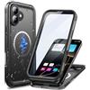 Cozycase TOP Cover Protettiva Magnetica Per iPhone 16 Plus Impermeabile Antiurto Compatibile con Magsafe IP68 Subacquea Antipolvere 360 Completa Integrale Custodia Militare Resistente Waterproof