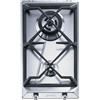 SMEG SRV532GH3 PIANO COTTURA GAS, 2 zone di cottura, dimensioni: L 30,6 cm, P 50 piano in Acciaio inossidabile, Inox