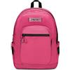 Seven Freethink Zaino Scuola Media Ragazza/Ragazzo, Scuola Elementare 34L, Doppio Scomparto, Tasca PC e Borraccia, Ricarica USB, fucsia