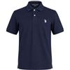 U.S. Polo Assn. Men's Slim Fit Solid Short Sleeve Pique Polo Shirt