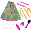OG DOLLS Our Generation - Un applauso per il ricciolo - Set da salone - Mantello per lo styling - Spazzola e arricciacapelli - Accessori per bambole da 46 cm - Giocattolo per bambini dai 3 anni in su