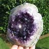 Minerali *** GEODE di AMETISTA BLU/VIOLA Uruguay TOP QUALITY
