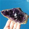 Minerali *** DRUSA di AMETISTA BLU/VIOLA ALTISSIMA QUALITA' Uruguay