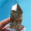 Minerali *** QUARZO FUME' con RUTILO DORATO "Capelli di Venere" Brasile