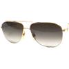 LINO VENEZIANI occhiali da sole uomo metallo goccia oro made in italy anni 80 LINO VENEZIANI